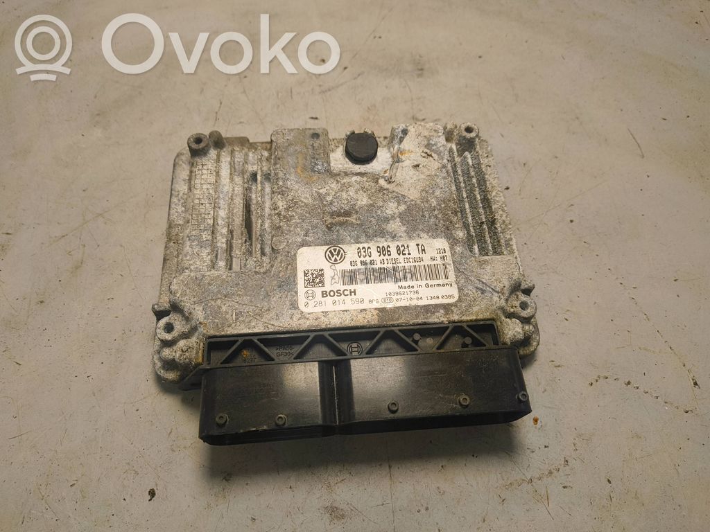 Volkswagen Eos Engine control unit/module 