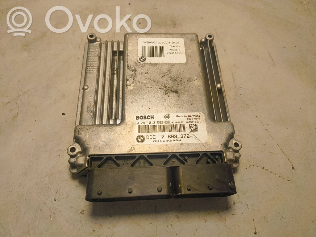BMW 3 E90 E91 Engine control unit/module 