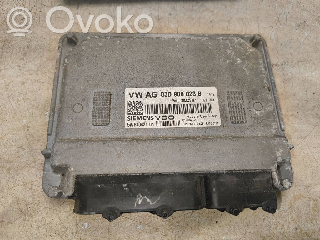 Skoda Fabia Mk2 (5J) Centralina/modulo del motore 