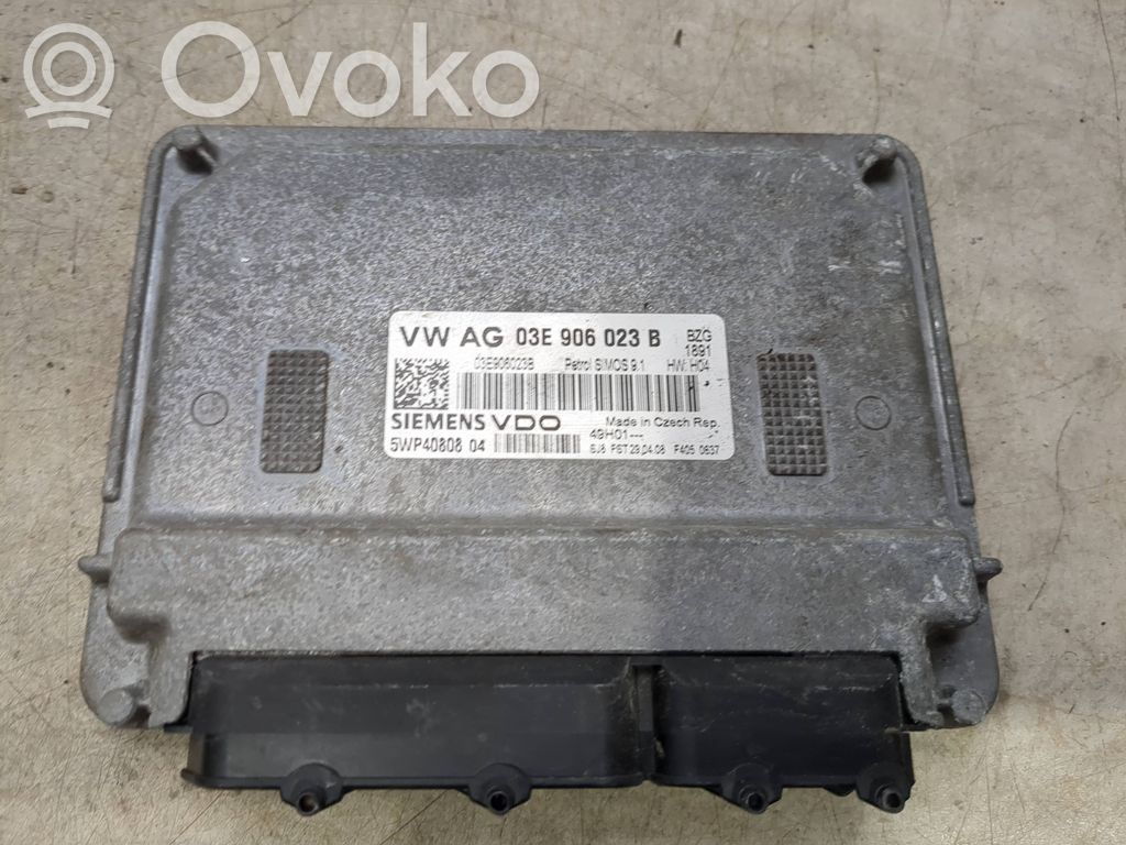 Skoda Octavia Mk2 (1Z) Sterownik / Moduł ECU 