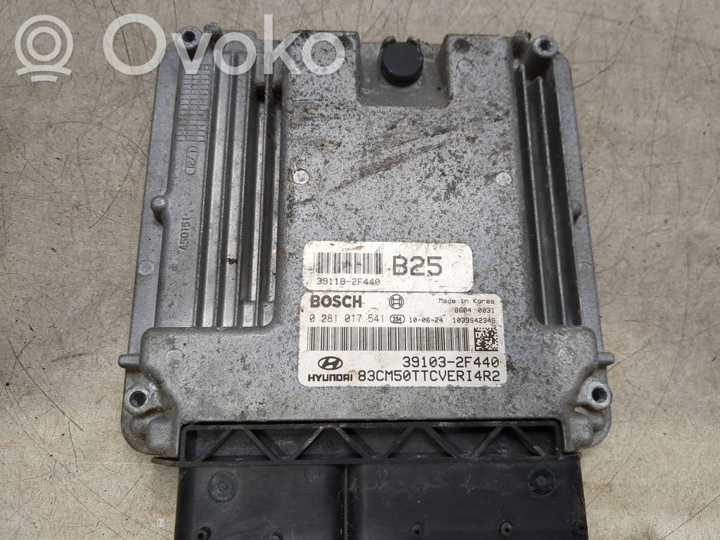 Engine control unit/module   391182F440,391032F440,0281017541