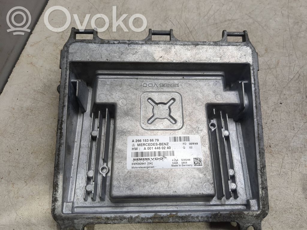 Mercedes-Benz A W169 Sterownik / Moduł ECU 
