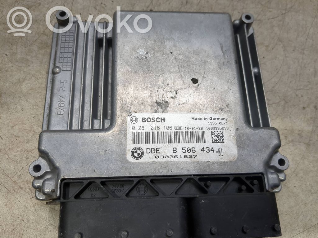 Engine control unit/module   0281016106,8506434,030361827