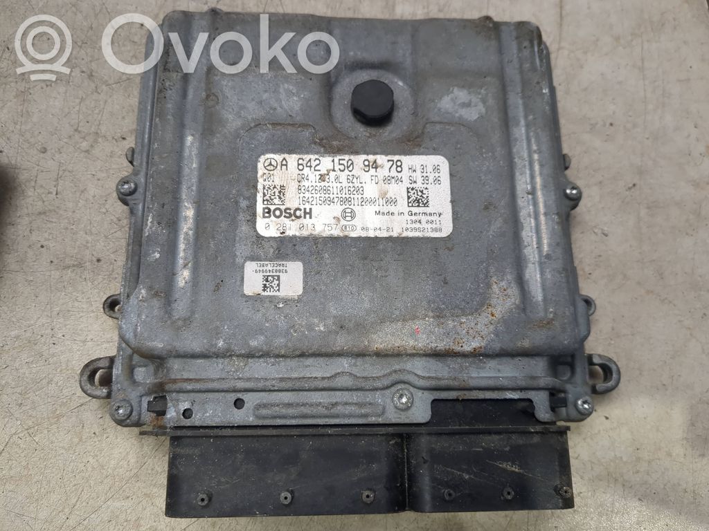 Mercedes-Benz ML W164 Engine control unit/module 