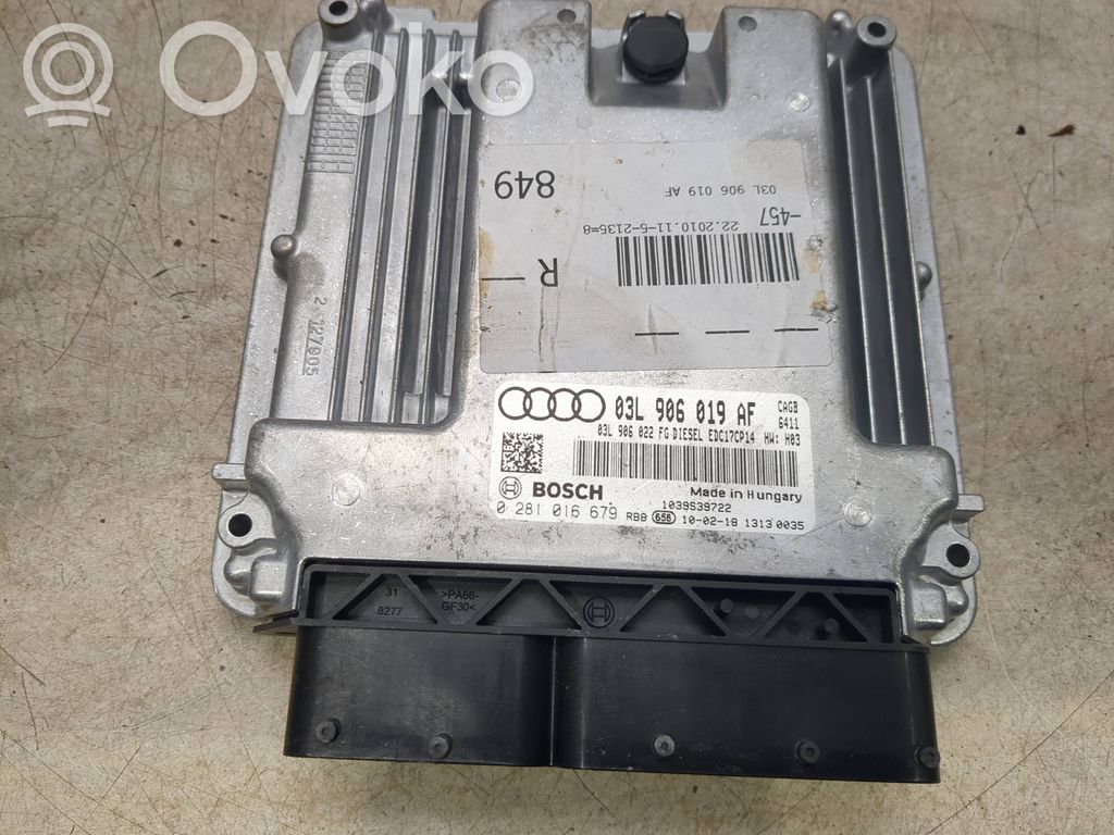 Audi A6 S6 C6 4F Engine control unit/module 