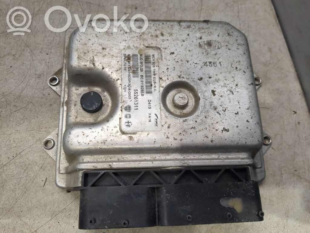 Peugeot Bipper Engine control unit/module 