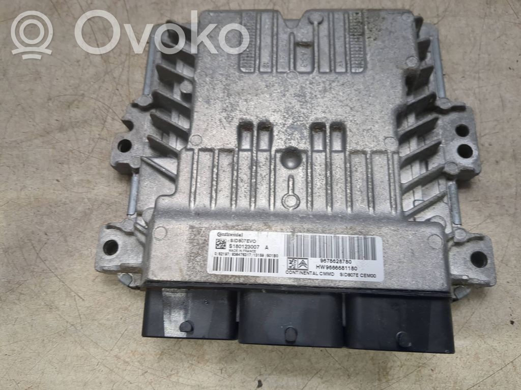 Peugeot 508 Engine control unit/module 