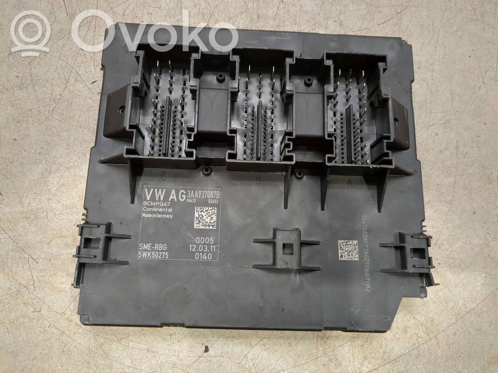 Volkswagen PASSAT B7 Mukavuusmoduuli 