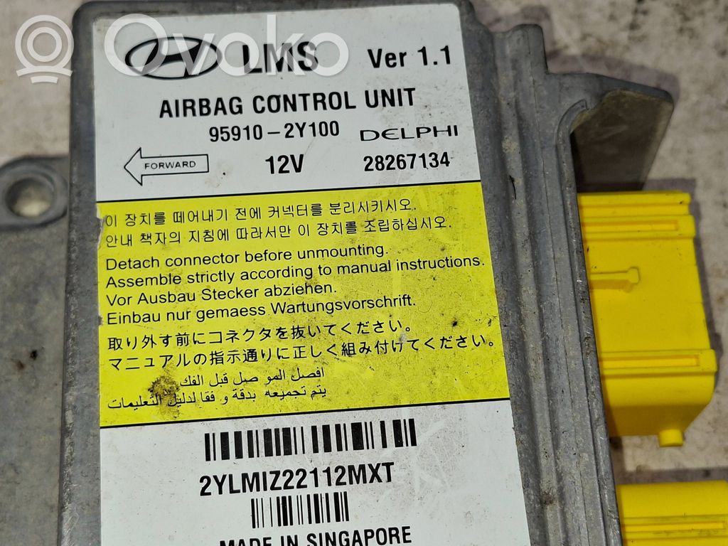 Hyundai ix35 Unitate/modul de comandă airbaguri 