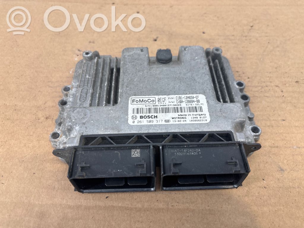 Engine control unit/module   C1B112A650EF,CV6A12B684BB,0261S09317