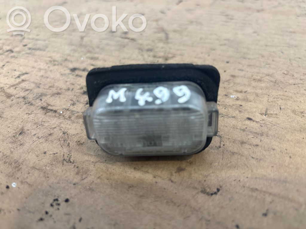 Mazda 6 Number plate light 