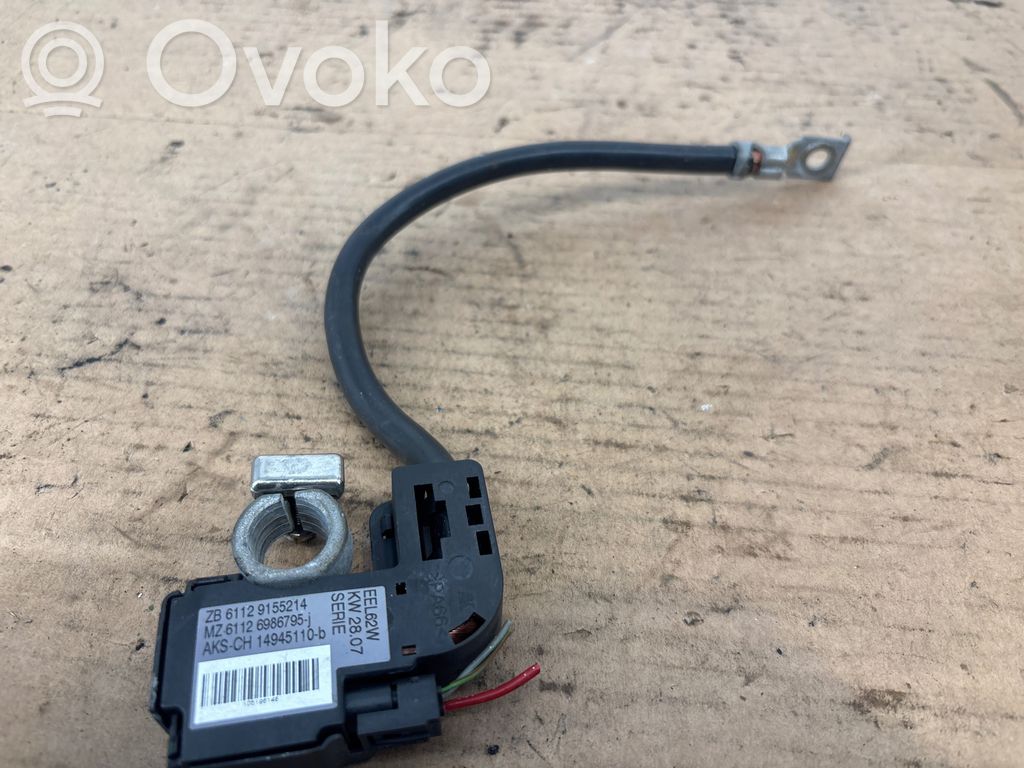 BMW X5 E70 Negative earth cable (battery) 