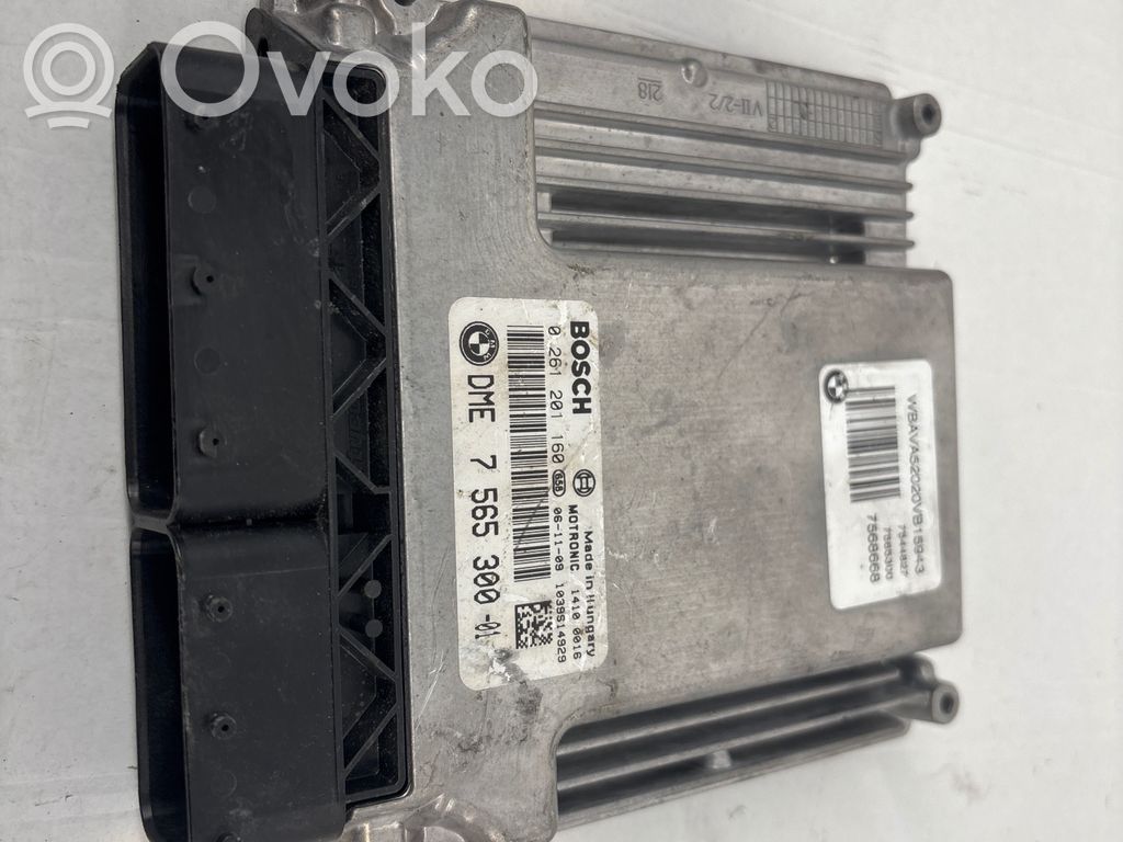 BMW 3 E90 E91 Dzinēja vadības bloks 