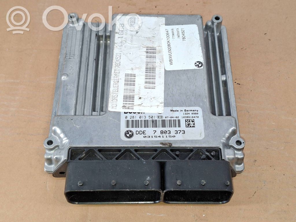 BMW 5 E60 E61 Moottorin ohjainlaite/moduuli 