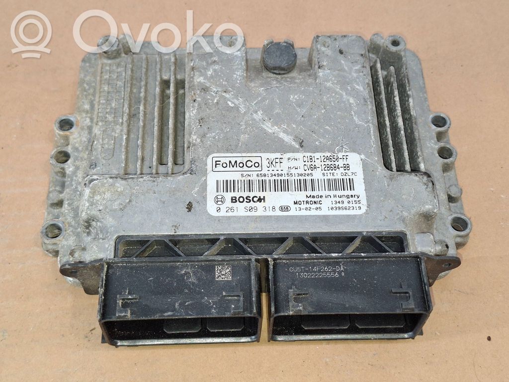 Engine control unit/module   C1B112A650FF,0261S09318,CV6A12B684BB