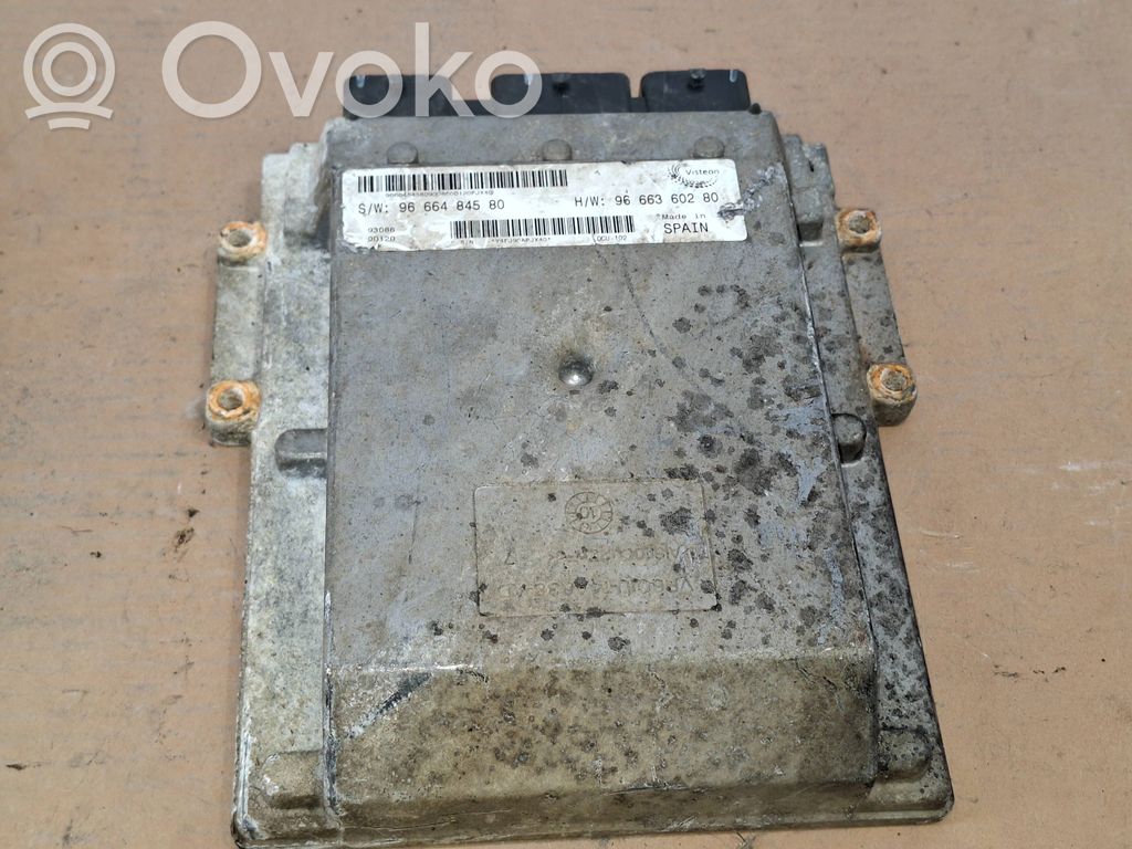 Engine control unit/module   9666360280,9666484580