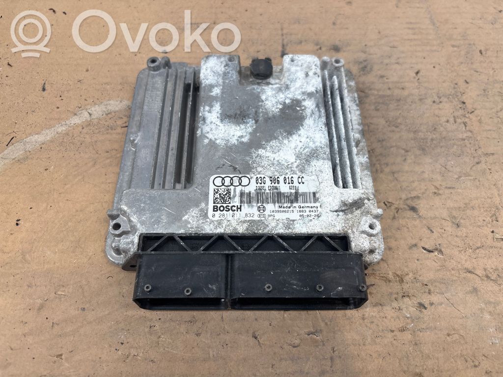 Audi A3 S3 8P Engine control unit/module 