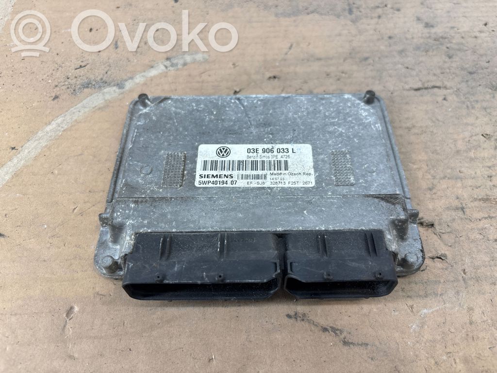 Volkswagen Polo V 6R Engine control unit/module 