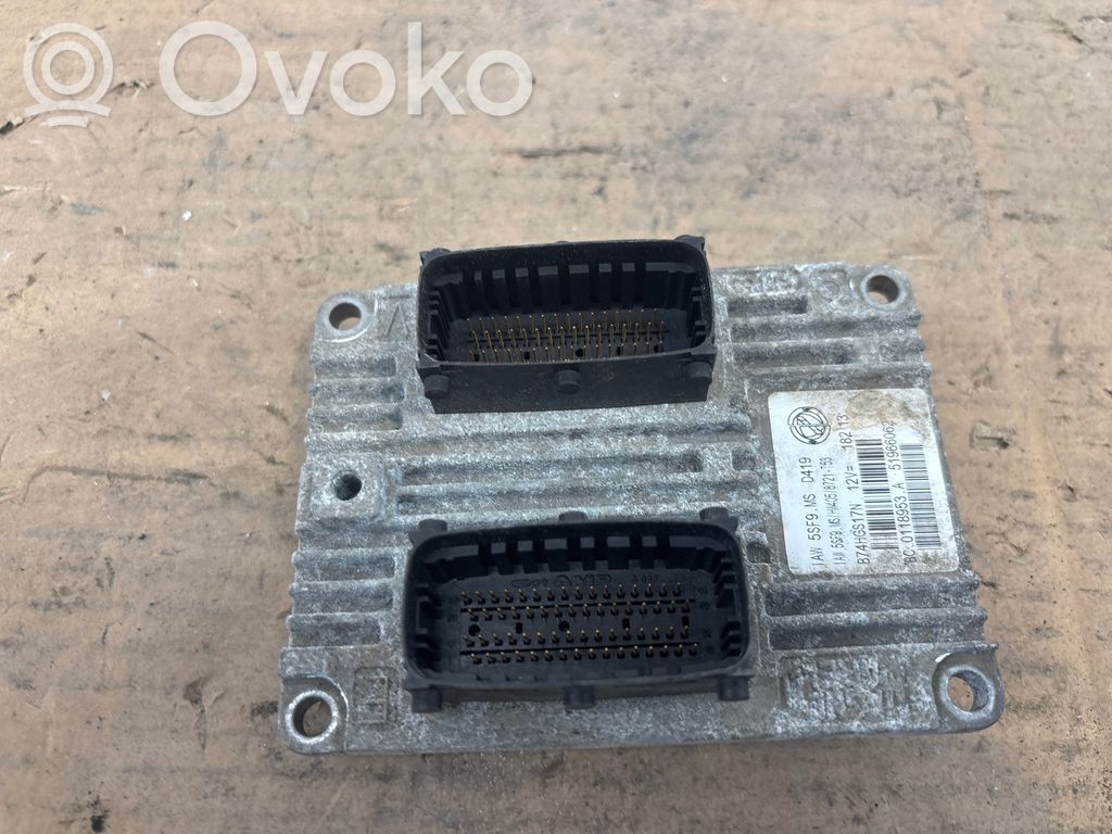 Engine control unit/module   51966062,B74HGG17N