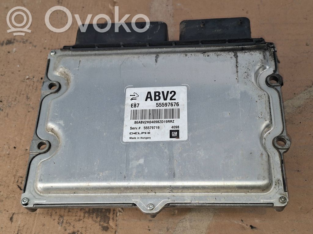 Engine control unit/module   55597676,55579719,86ABV2H04098ZD19YK