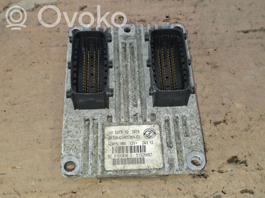 Fiat Punto (199) Centralina/modulo del motore 