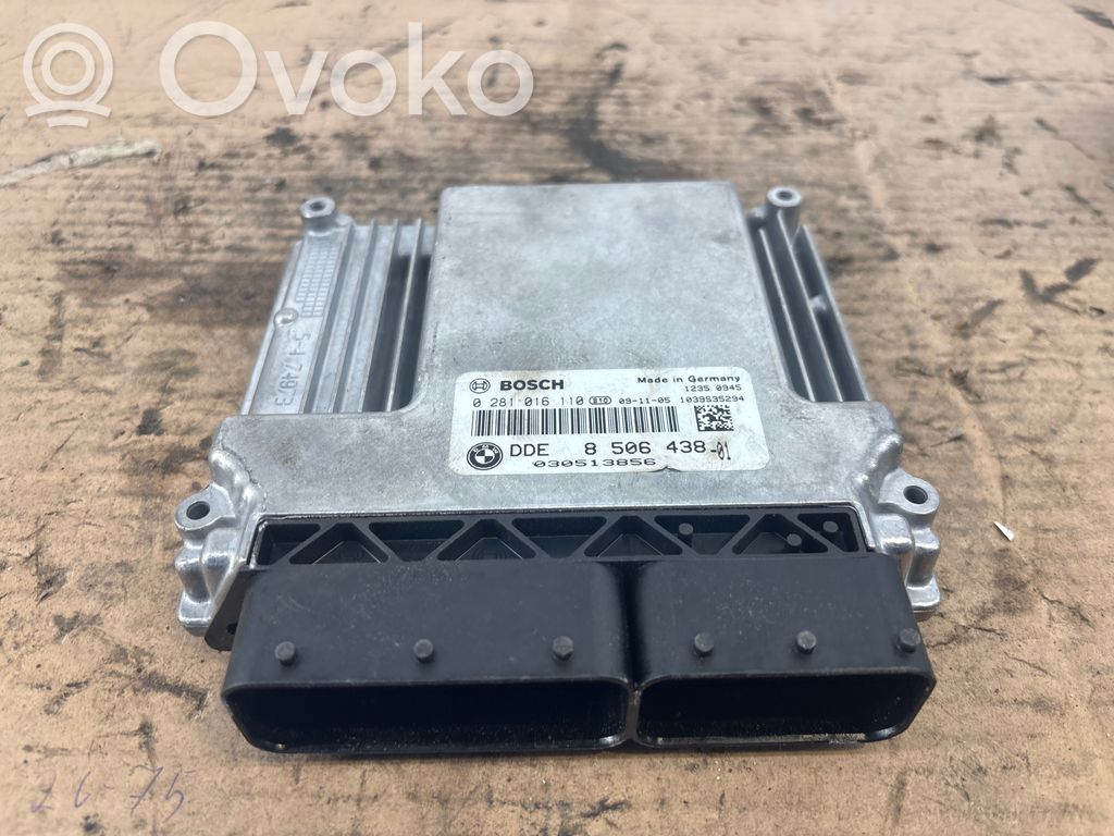 BMW 1 E81 E87 Unidad de control/módulo del motor 