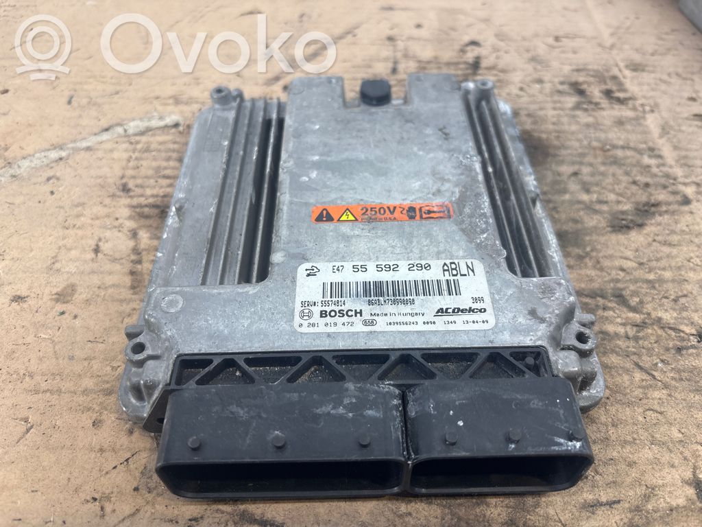 Opel Astra J Engine control unit/module 