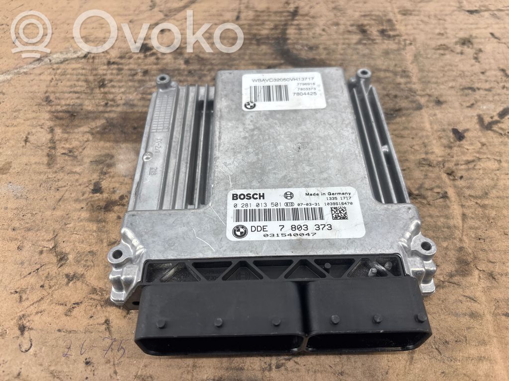 BMW 5 E60 E61 Moottorin ohjainlaite/moduuli 