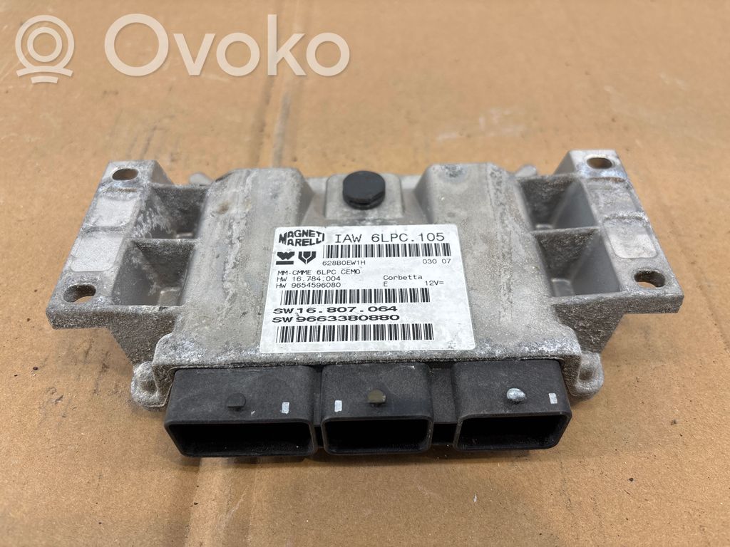 Citroen C3 Unidad de control/módulo del motor 