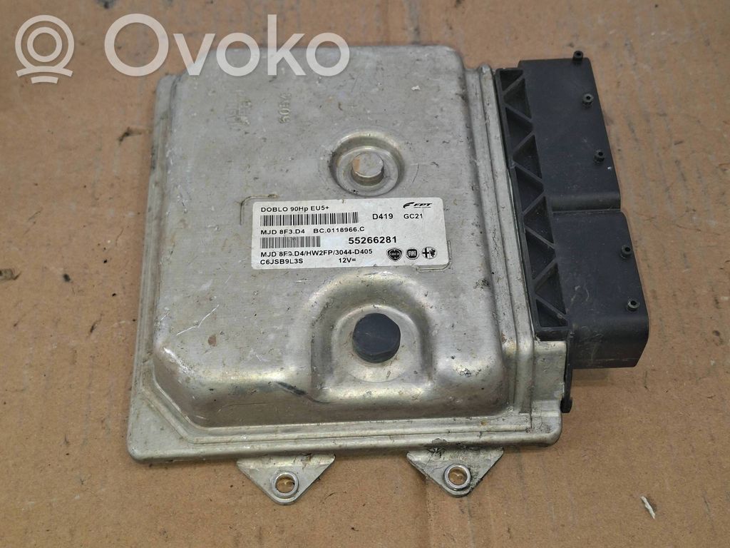 Fiat Doblo Unidad de control/módulo ECU del motor 