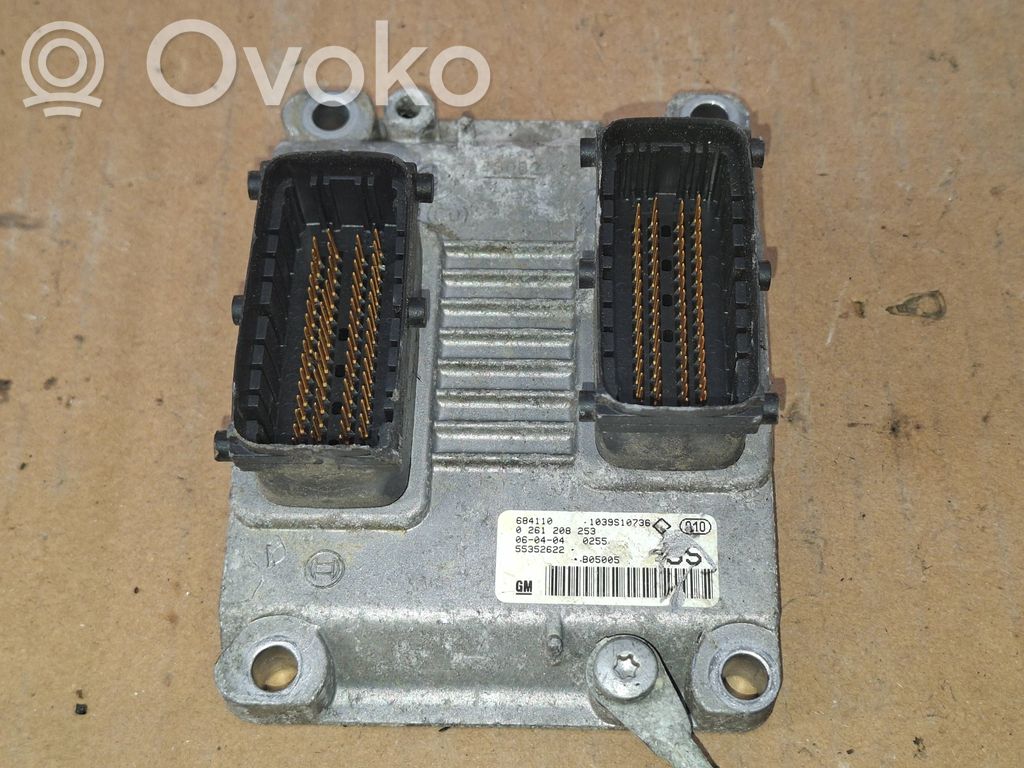 Opel Astra H Calculateur moteur ECU 