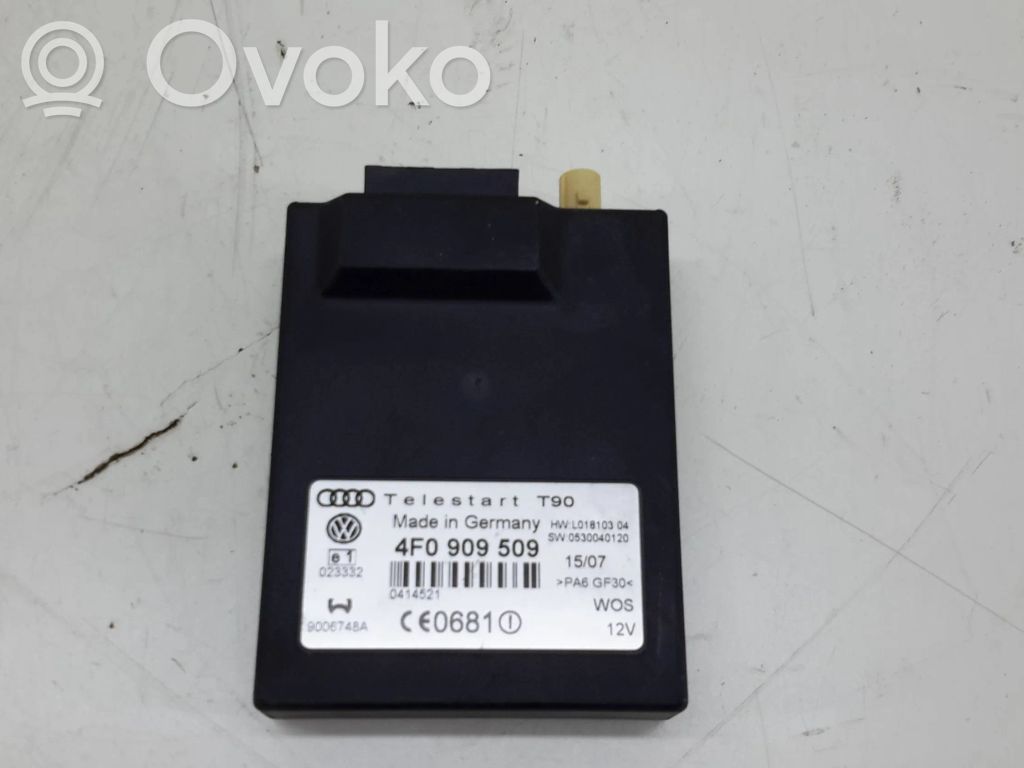 Other control units/modules   4F0909509