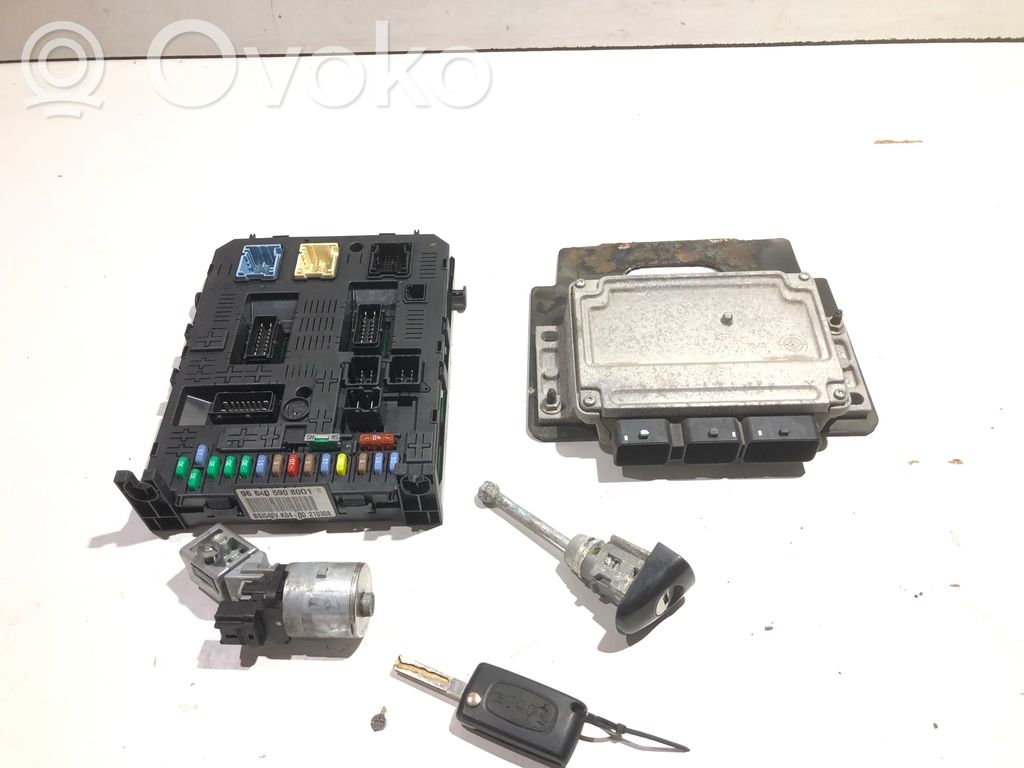 Citroen C4 Grand Picasso Engine ECU kit and lock set 