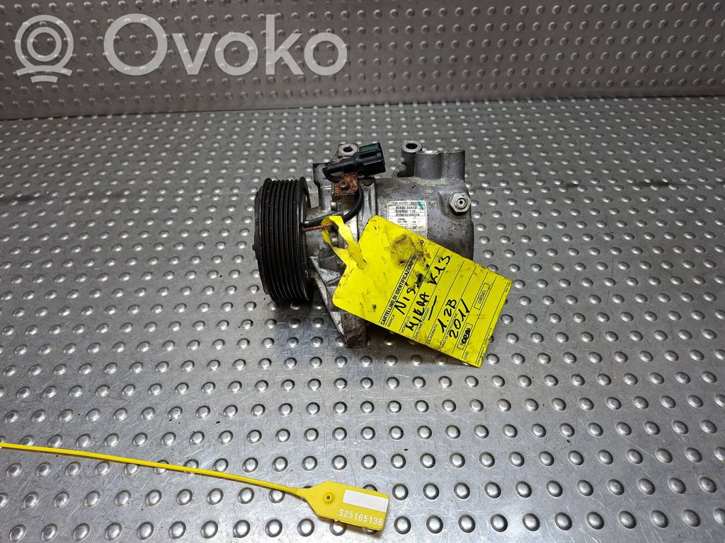 Nissan Micra Kompresor / Sprężarka klimatyzacji A/C 