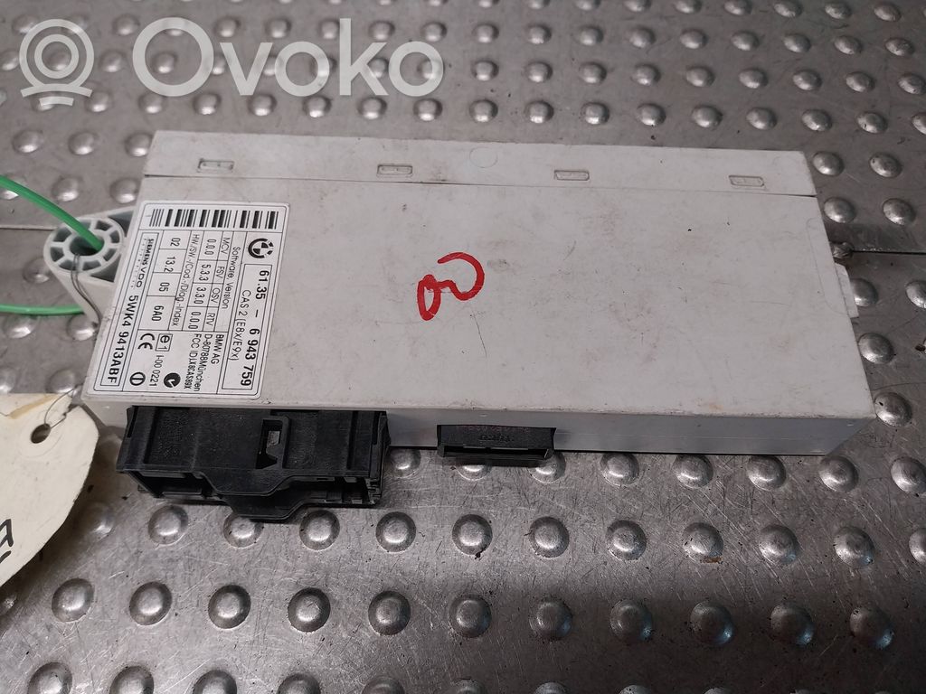 BMW 1 E81 E87 CAS valdymo blokas/ modulis 