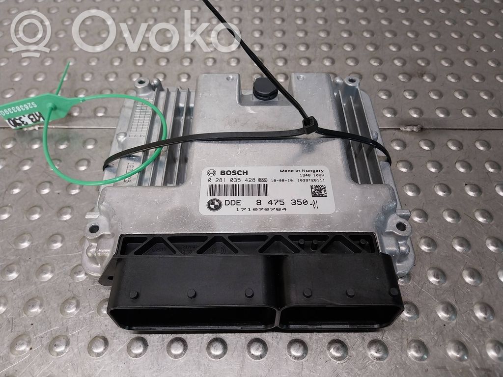 BMW 1 F20 F21 Engine control unit/module ECU 