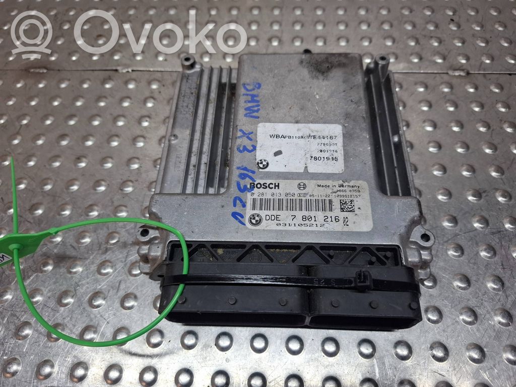 BMW X3 E83 Engine control unit/module 