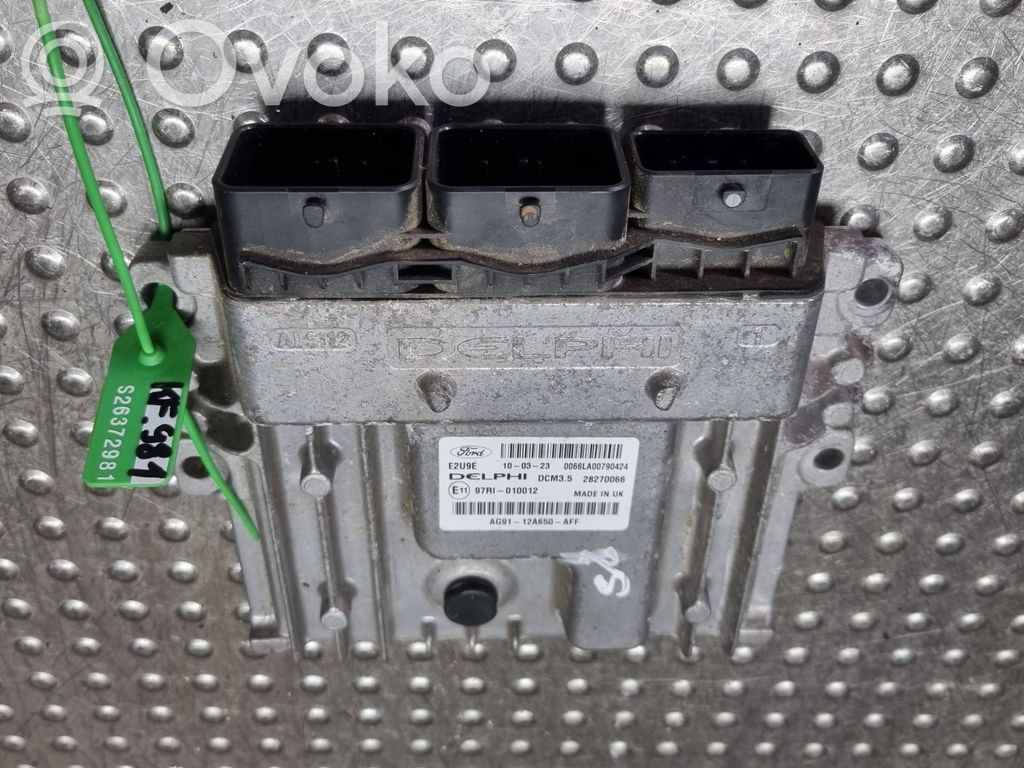 Engine control unit/module ECU   S26372981,AG9112A650AFF