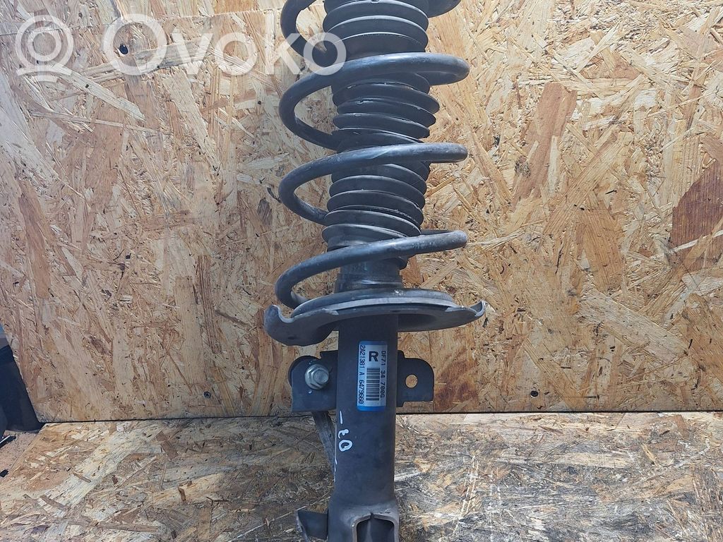 Mazda 2 Front shock absorber with coil spring 
