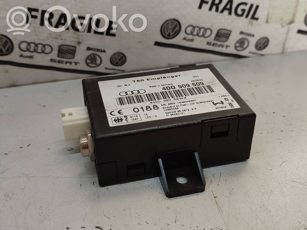 Auxiliary heating control unit/module   4D0909509K,4D0909509,U6950089,95080121