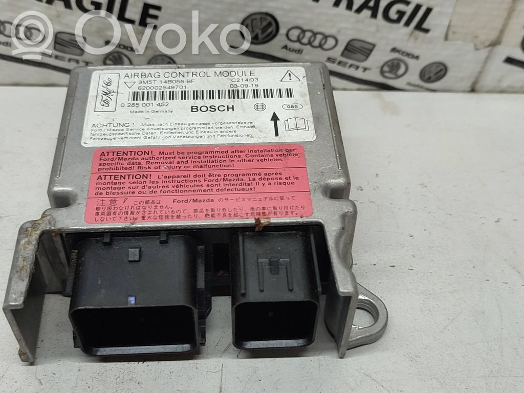 Ford C-MAX I Module de contrôle airbag 