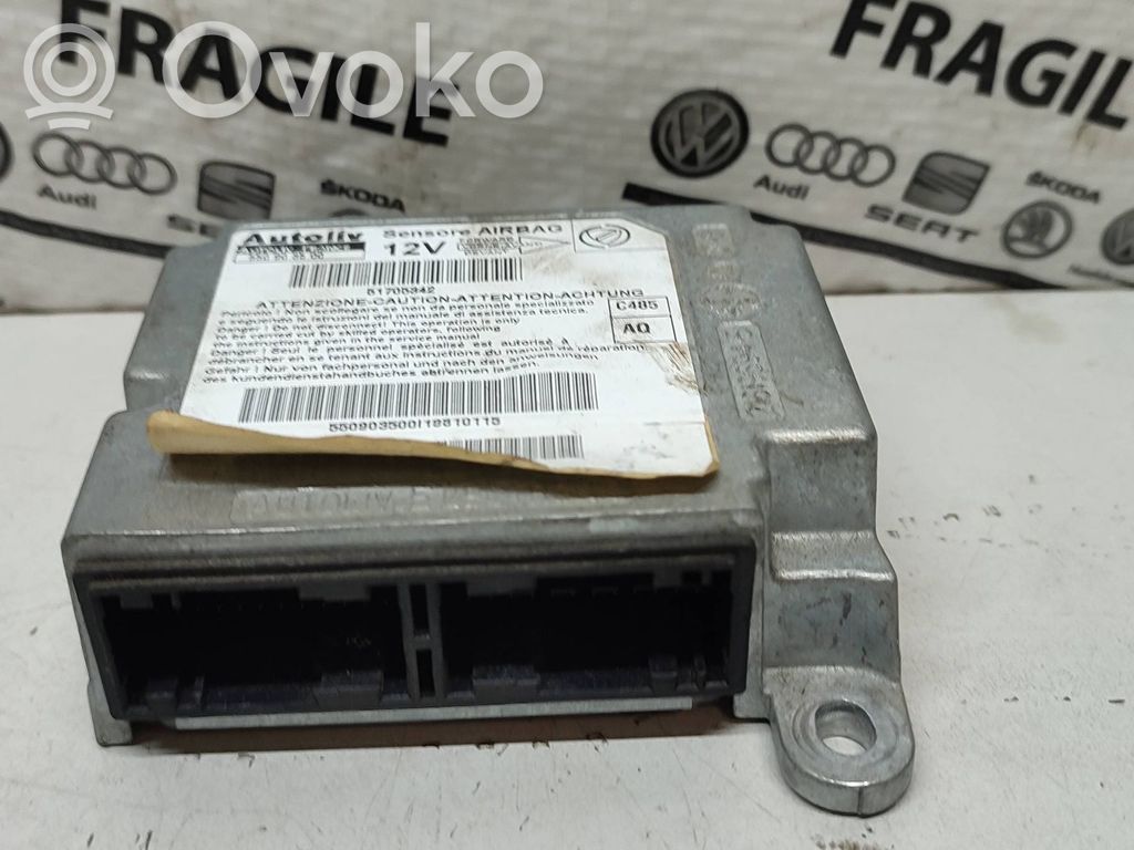 Peugeot 407 Airbag control unit/module 