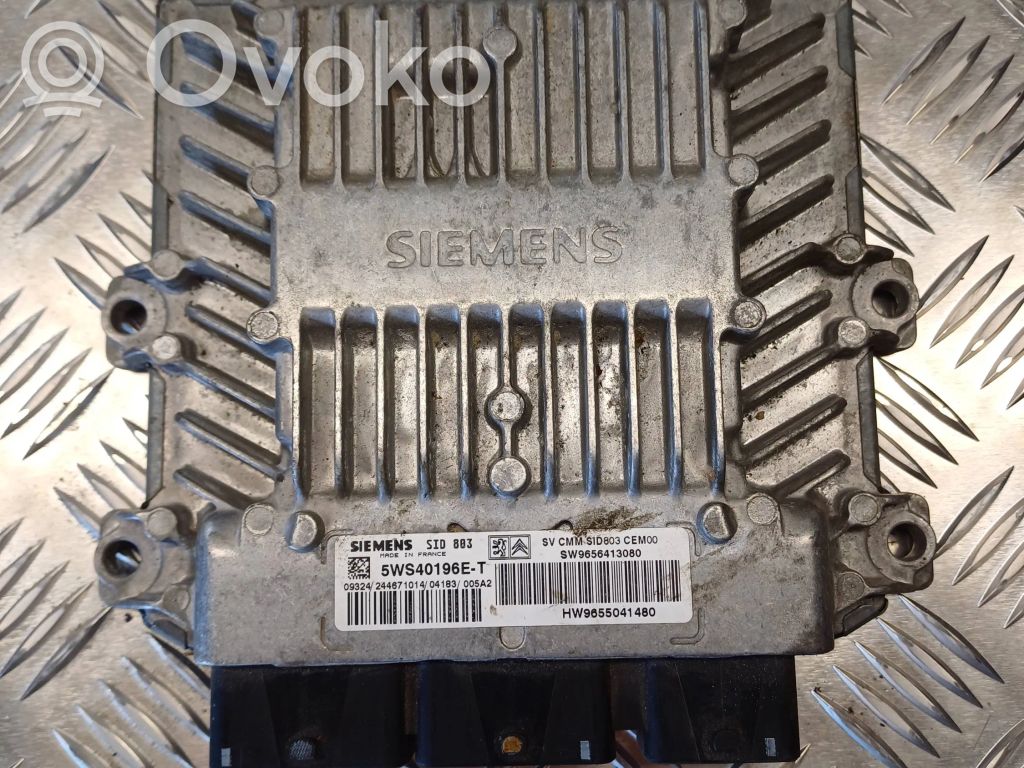 Peugeot 407 Engine control unit/module 