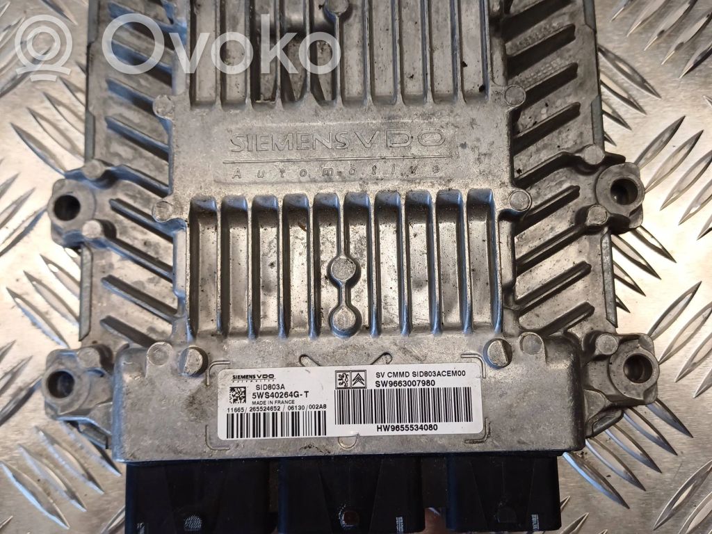 Peugeot 407 Engine control unit/module 