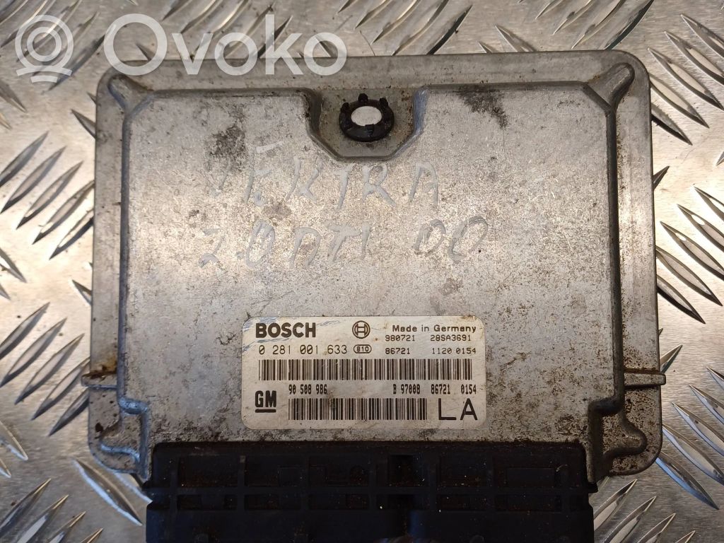 Opel Vectra B Engine control unit/module 