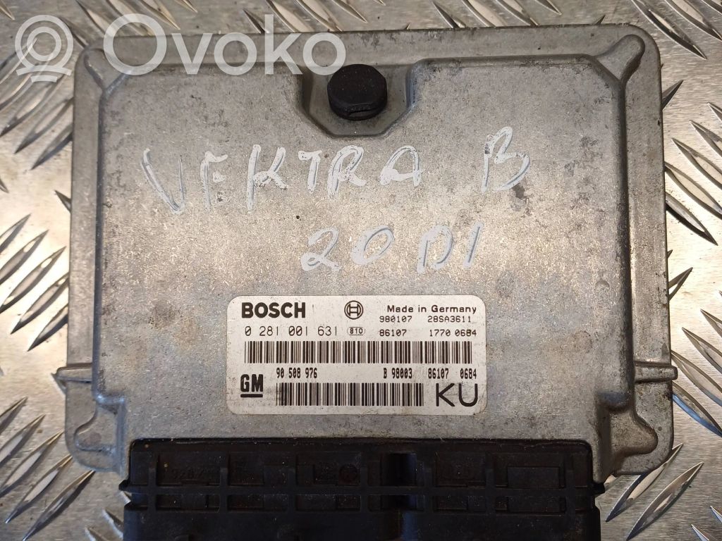 Engine control unit/module   90508976,28SA3611,0281001631