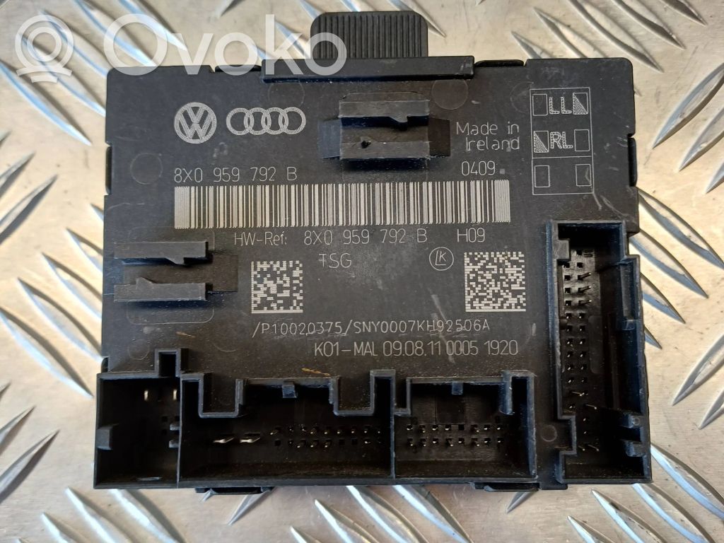 Audi A1 Door control unit/module 