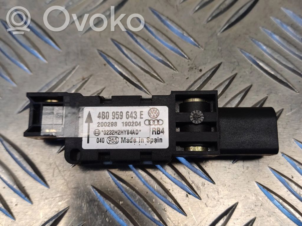 Airbagsensor Crashsensor Drucksensor   4B0959643E,190204,200298,0232H2HY84AD