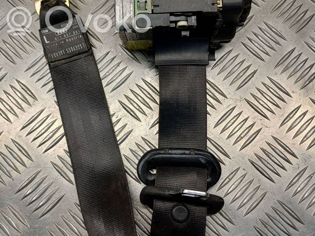 Audi A3 S3 8L Cinturón trasero 