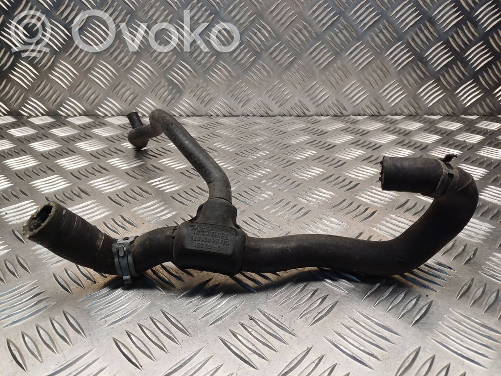 Opel Astra G Engine coolant pipe/hose 